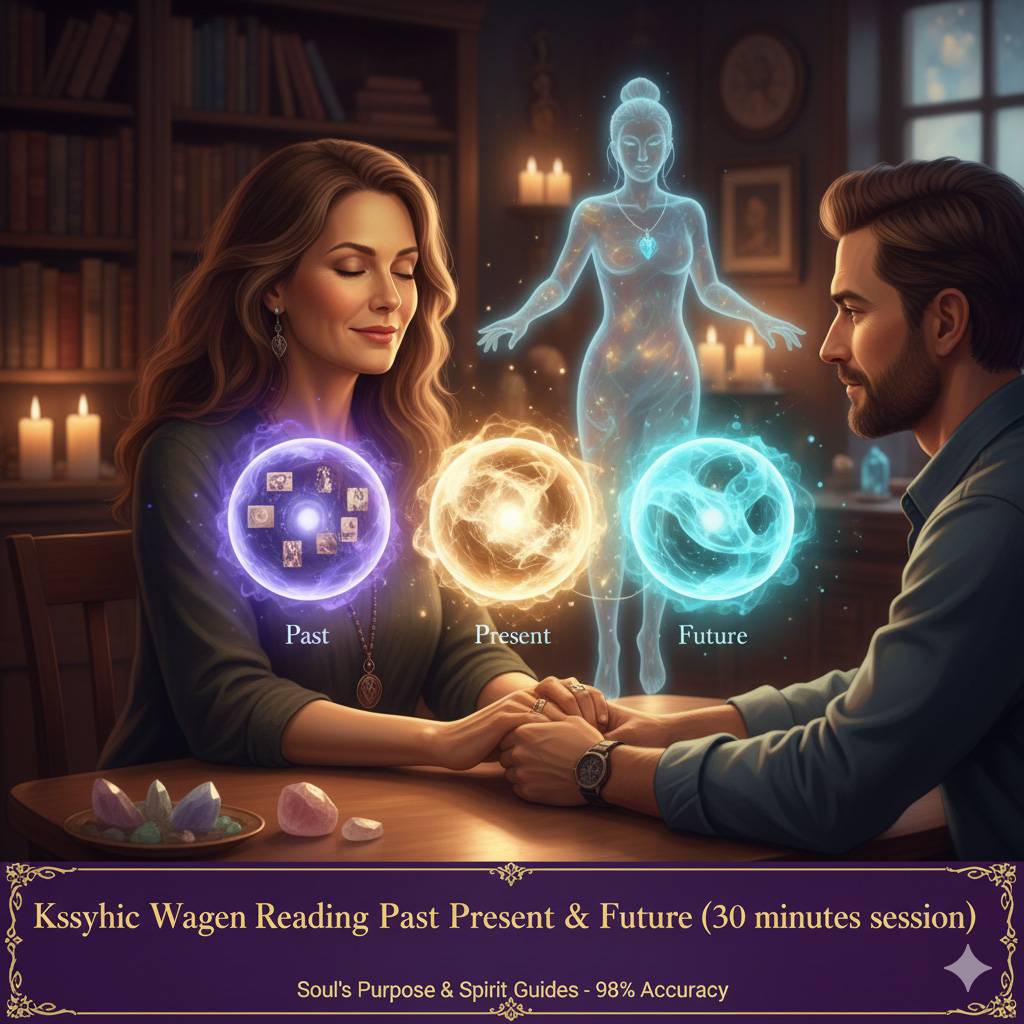 Psychic Reading Past Present & Future (for 45 minutes)